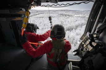 Alaska Army Guard Medevacs Injured Backcountry Skier