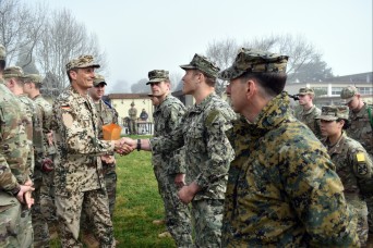 Monterey service members earn German Armed Forces Badge for Military Proficiency